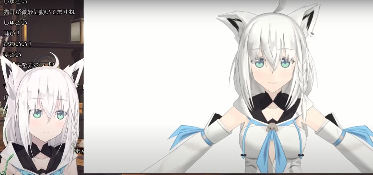 白上フブキの前世（中の人）が特定？もるにゃう